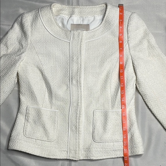 BANANA REPUBLIC Cream Women's Blazer Suit Jacket - Picture 5 of 10